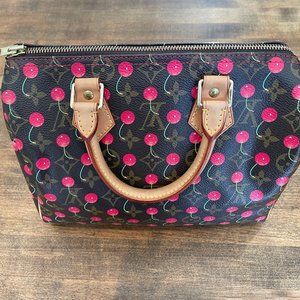 Louis Vuitton Murakami Cherries/Cerises Speedy 25
